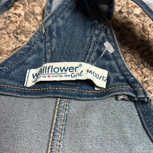 Set of overalls skirt and long sleeve Shirt - Picture 5 of 6